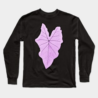 Leaf Purple Long Sleeve T-Shirt